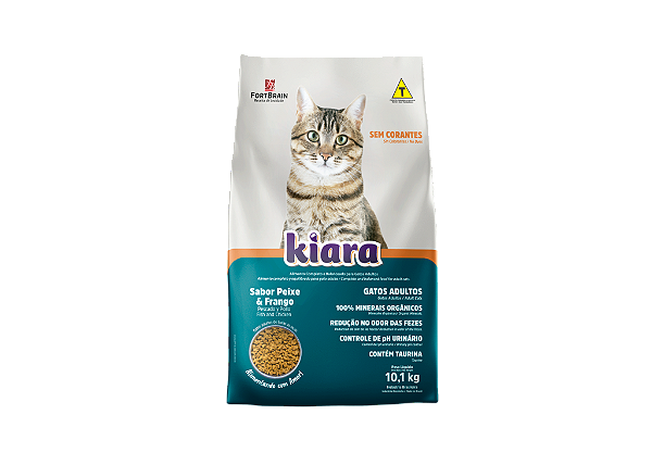 KIARA GATOS ADULTOS - FRANGO E PEIXE