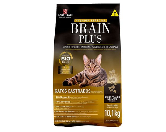 BRAIN PLUS GATOS CASTRADOS