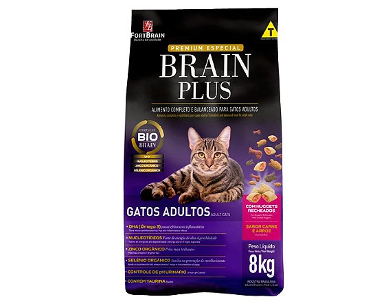 BRAIN PLUS GATOS ADULTOS