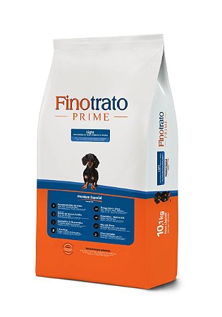 Finotrato Prime Light - Cães Adultos de Raças Pequenas e Médias