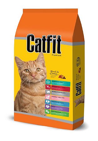 Catfit Blend de Carnes - Gatos Adultos