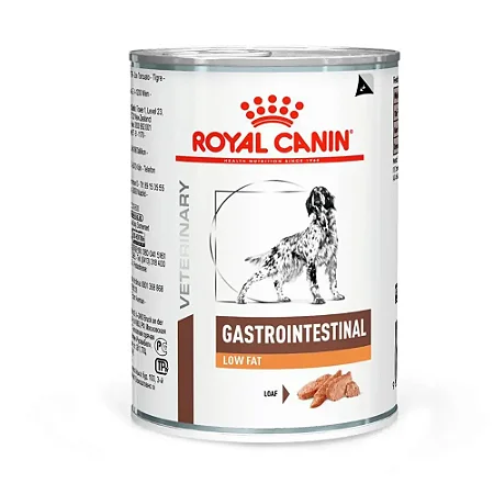 Ração Úmida Royal Canin Gastrointestinal Low Fat Cães Adultos 420g