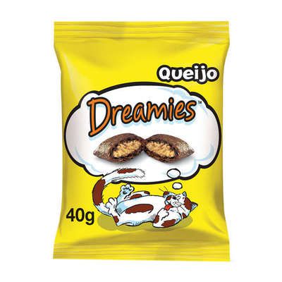 Dreamies Gatos Adultos Sabor - Queijo 40G