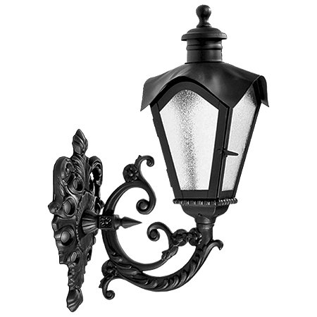 Arandela De Ferro Colonial Sinhá 1513G Cor Preta