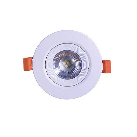 Spot De Led Redondo Para Embutir 5W 6500k