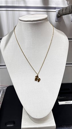 Colar Mãe e Filha Aço Inoxidável 316L Banhado