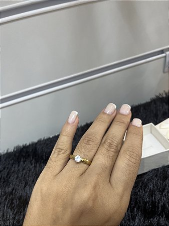 Anel Aparador Ponto de Luz Aço Inoxidável 316L Banhado