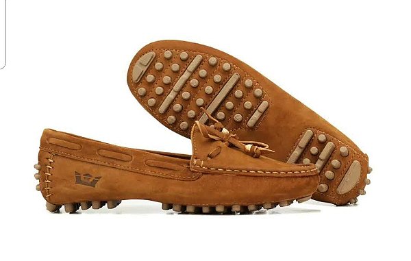 mocassim feminino em couro