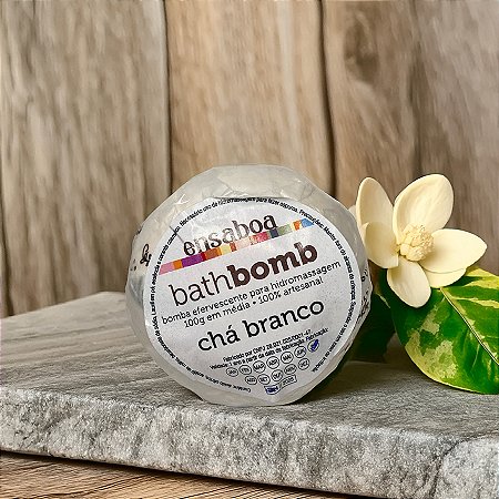 Bath Bomb 100g - Chá Branco