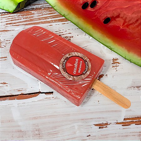 Sabonete Picolé Frutas 100g - Melancia