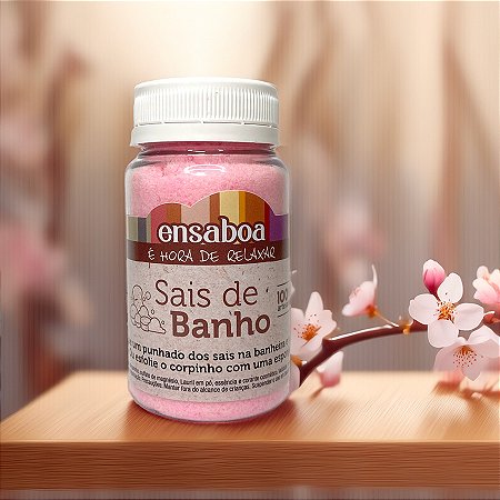 Sais de Banho 150g - Cereja e Avelã