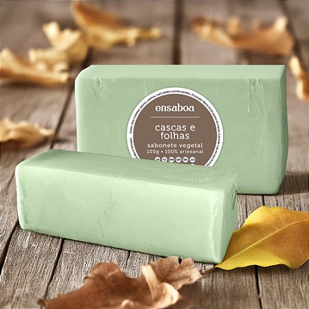 Sabonete em Barra 100g - Cascas e Folhas