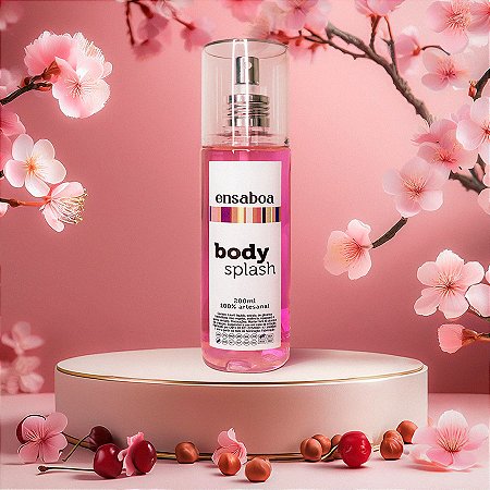 Body Splash 200ml - Cereja e Avelã