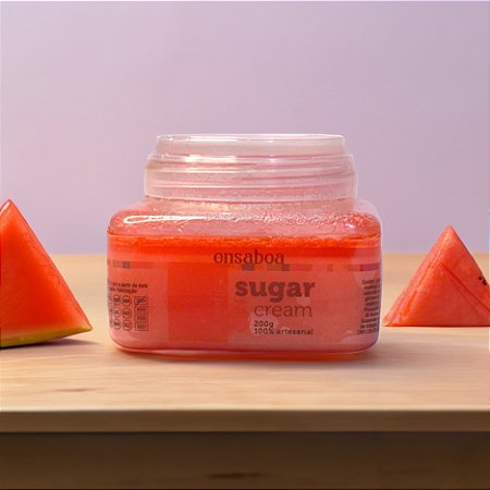 Sugar Cream 200g - Melancia
