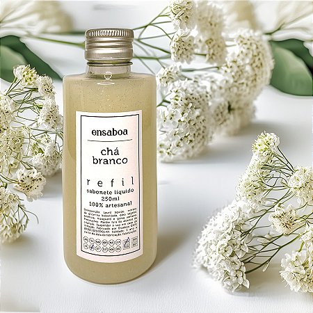 Refil Sabonete Líquido 250ml – Chá Branco