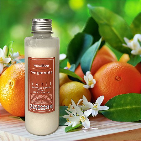 Refil Sabonete Líquido 250ml – Bergamota