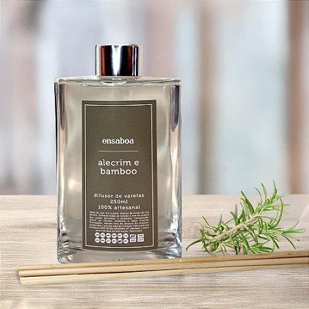 Difusor 250ml - Alecrim e Bamboo
