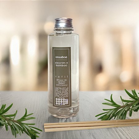 Refil Difusor 250ml – Alecrim e Bamboo