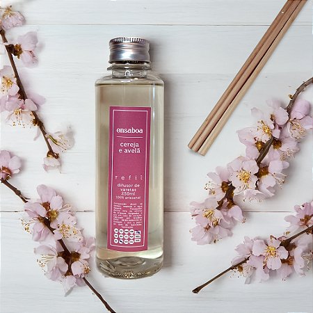 Refil Difusor 250ml – Cereja e Avelã