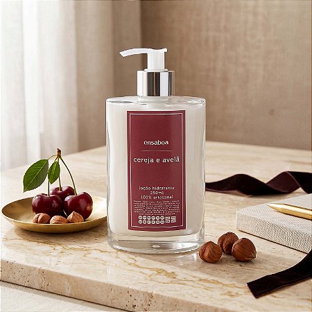 Loção Hidratante 250ml - Cereja e Avelã