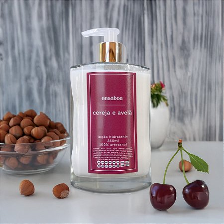 Loção Hidratante 250ml - Cereja e Avelã