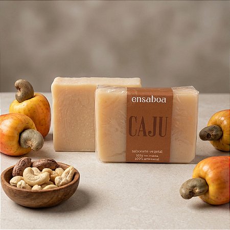 Sabonete em Barra 100g - Caju