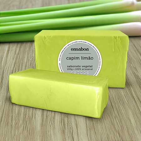 Sabonete em Barra 100g - Capim Limão