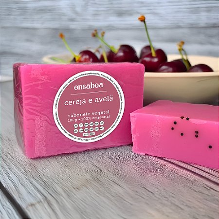 Sabonete em Barra 100g - Cereja e Avelã