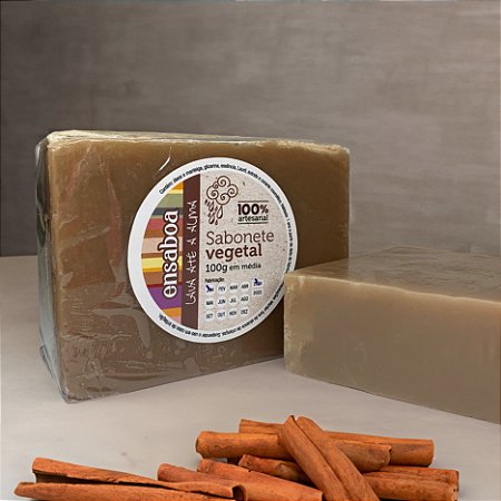 Sabonete em Barra 100g - Leite de Cabra e Canela