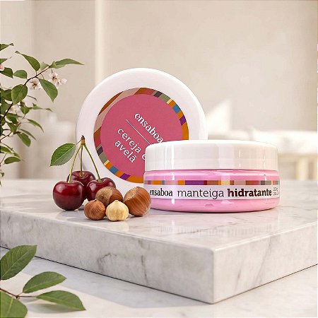 Manteiga Hidratante 200g – Cereja e Avelã