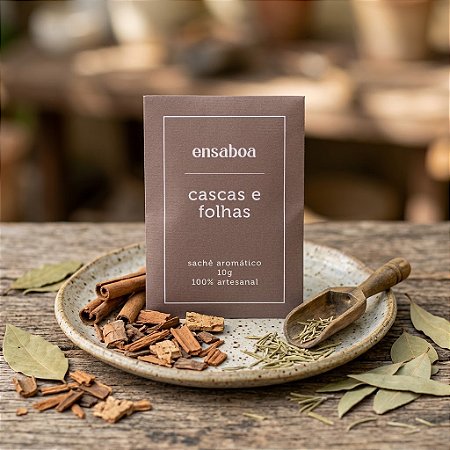 Sachê Aromático 10g – Cascas e Folhas