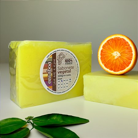 Sabonete em Barra 100g - Laranja Lima e Flor de Laranjeira