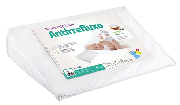 Almofada Travesseiro antirefluxo bebe rampa terapêutica infantil - Fibrasca