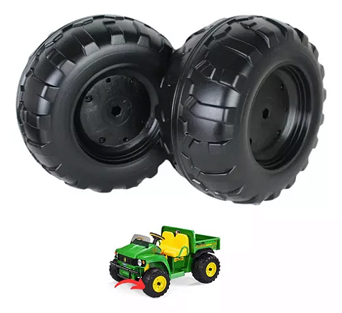 Par De Roda Dianteira Do Carro Elétrico Gator - Pég-perego