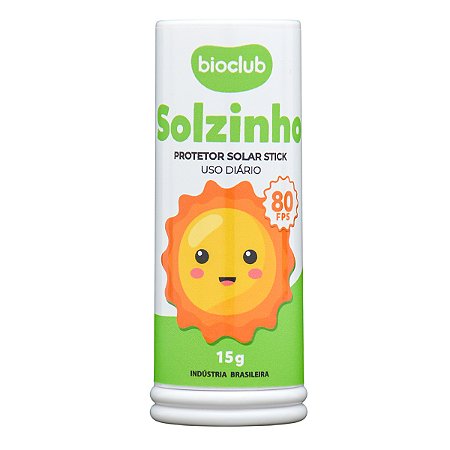 Protetor Solar Infantil Bebê Vegano Solzinho Bastão Fps80 Bioclub