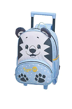 Mochila Infantil Carrinho Alças Bb Creche Toddler Original Tigor