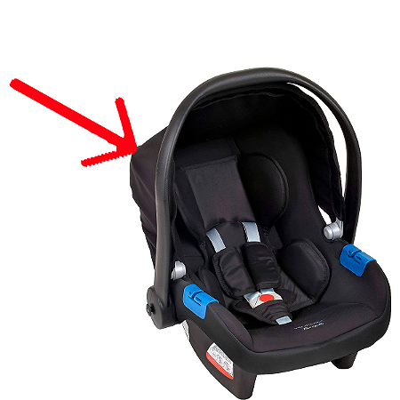 Capota Completa para Bebê Conforto Burigotto Touring Evolution  Burigotto