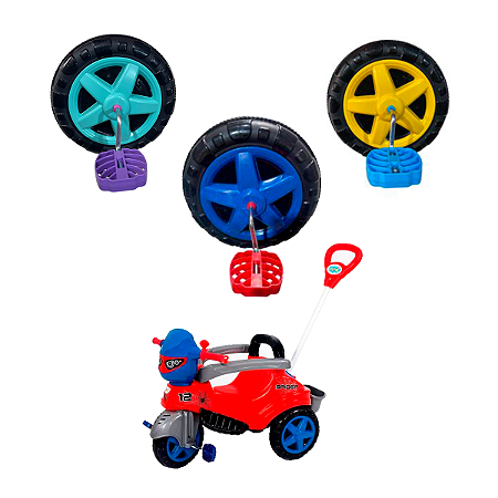 Roda Dianteira Do Triciclo Maral Baby City