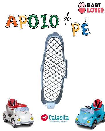 Kit 2 Apoio de Pé Carrinho de Passeio Fouks Fusca Calesita Original