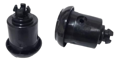 2 Buchas Dianteira Para Carrinho Olympus Galzerano Cor Preta Original