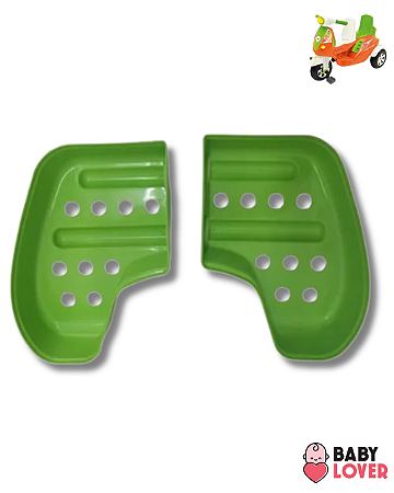 Kit 2 Apoio de Pé da Frente da Moto Duo Calesita Original