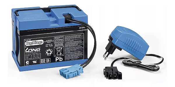 Bateria + Carregador Carro Elétrico Infantil 12x12ah - Peg Perego