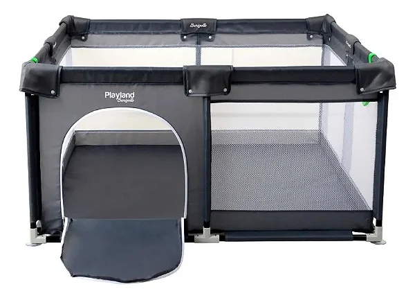 Chiqueirinho Cercado Cercadinho Portátil Grande Playland- Burigotto