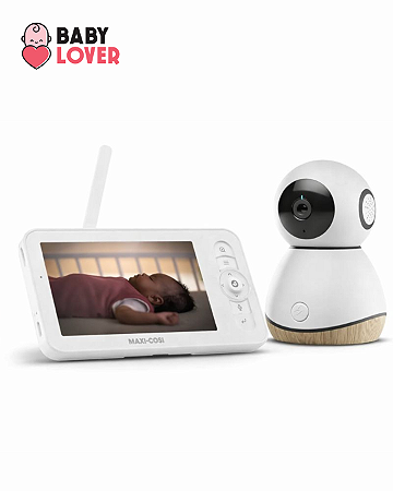 Babá eletrônica sem fio Maxi-Cosi Pro Visão Noturna com Câmera e Wi-fi - branco