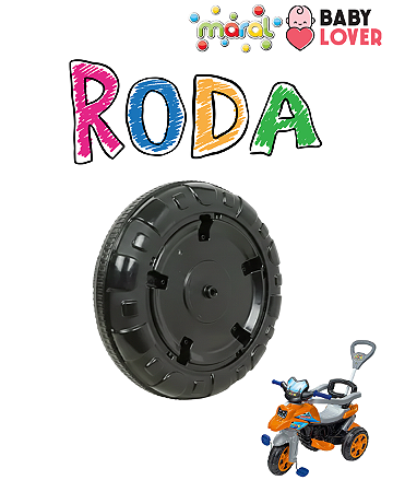 Roda Traseira para Triciclo Moto Trail Maral