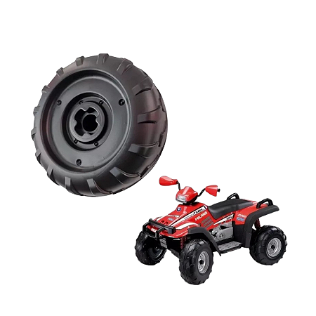 Roda Dianteira Polaris Quadriciclo Elétrico Peg Perego 1un