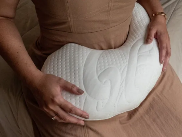 Almofada Amamentação fibra siliconizada Caju SYS Baby