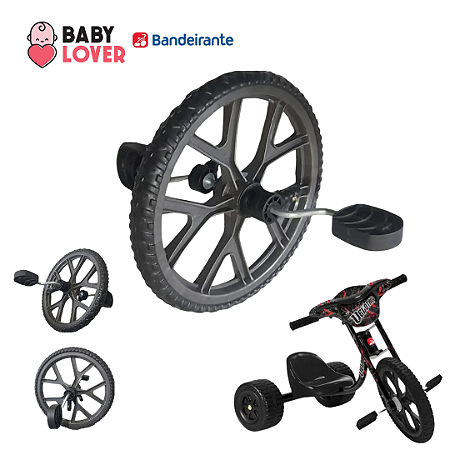 Roda Dianteira Para Triciclo Velotrol Bandeirante
