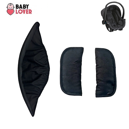 Kit Capota + Almofada do Cinto para Cadeirinha Galzerano Original