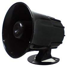 SIRENE CORNETA PRETA 30W (MUSC0015) MULTITOC